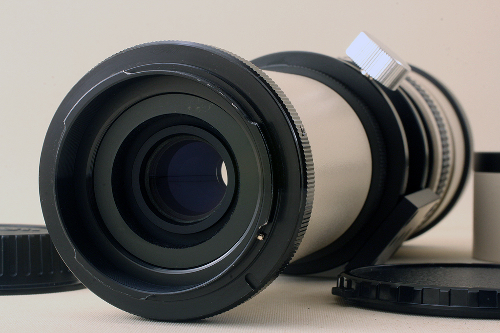 ◆ 3BEACH スリービーチ BIG 60DA 600-1000mm F9.9-16 超望遠ズーム カビが見られる為訳あり品 キヤノンEFマウントアダプター付き 3BEACH BIG 60DA 600-1000mm F9.9-16 ソニ－Aマウントアダプター付き